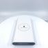 Qi Power Bank with built in Wireless Charger - White