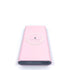 Qi Power Bank with built in Wireless Charger - Pink