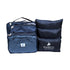 Packing Cube Navy Blue - 6 Piece Mesh and Non Mesh Bags