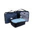 Packing Cube Navy Blue - 3 Piece Mesh Bags