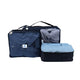 Packing Cube Navy Blue - 3 Piece Mesh Bags - Marco Battuta
